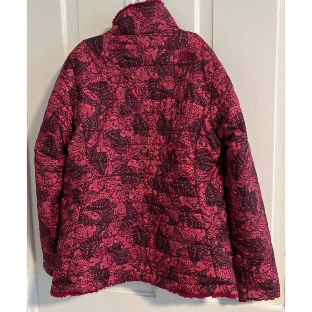 Mossbud Swirl Reversible Jacket Butterfly Print - Picture 4 of 12